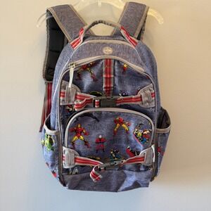Kids Pottery Barn Avengers Backpack Marvel Superhero School Bag